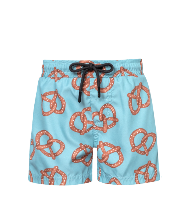 Pepita & Me Pretzels Azul Swim Shorts