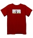 vive la fete Red S/S Pup Smocked Tee