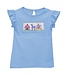 vive la fete Lt. Blue Princess Castle Tee
