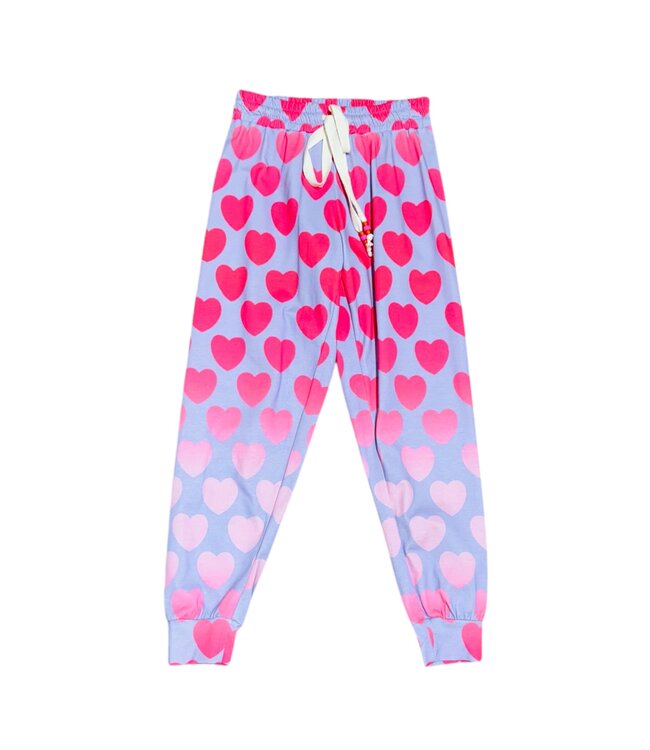 Joyous & Free All Over Heart Jogger Pant