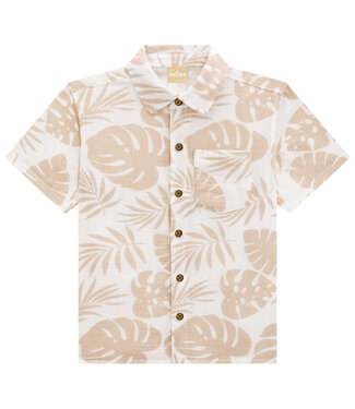 Almond Button Up S/S Shirt