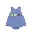 Florence Eiseman Stripe Knit Romper w/Flowers