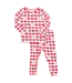 Pink Chicken Tiny Hearts PJ Set