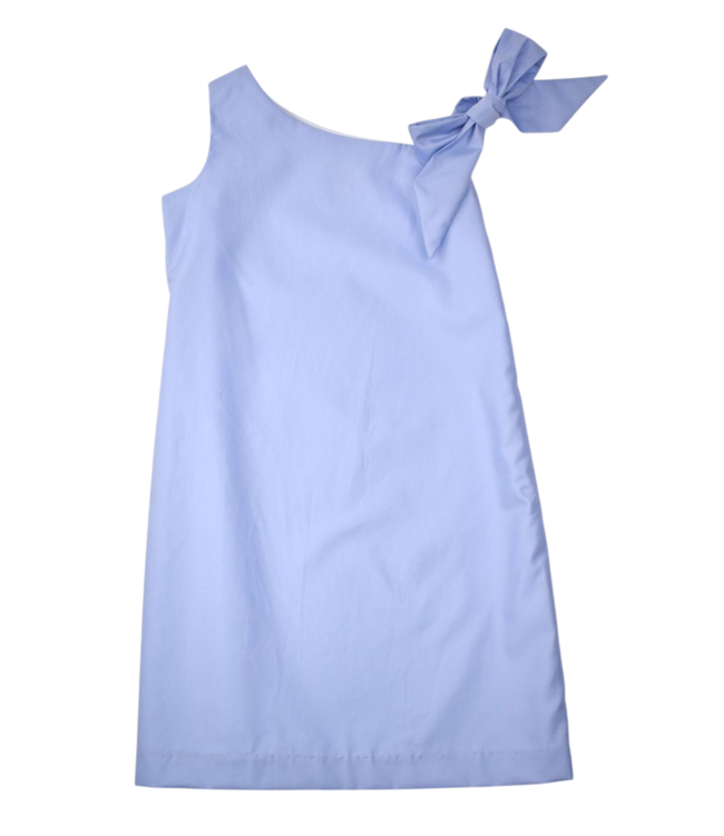 Funtasia Too Blue Bow One Shoulder Dress