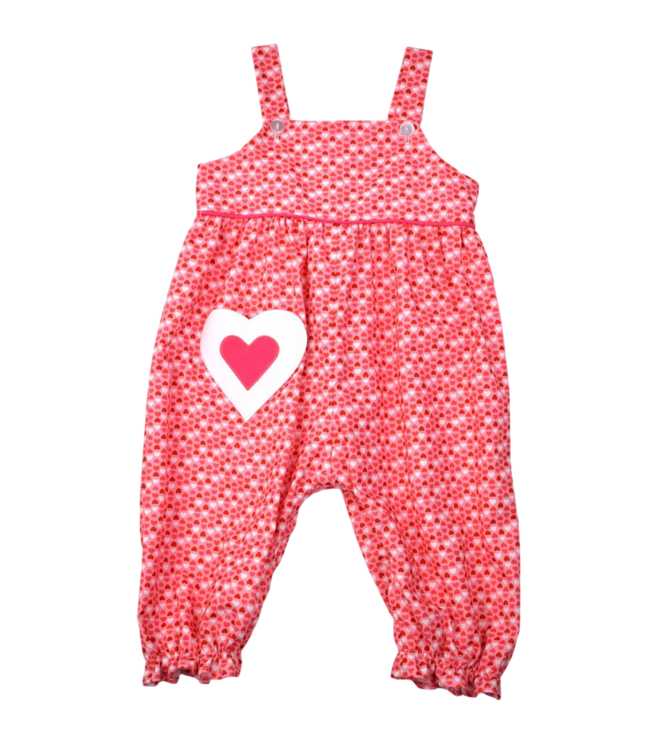 Funtasia Too Heart Print Romper