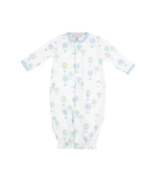 Beaufort Bonnet Up Up and Away Blue Twinkle Twinkle 2 in 1 Gown
