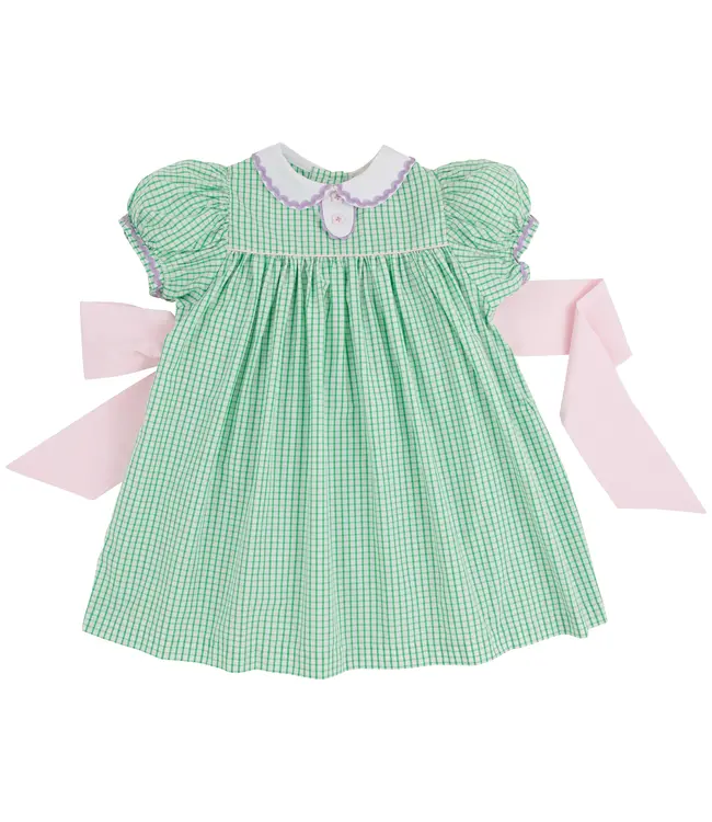 Beaufort Bonnet Kiawah Green/White/Lavender Mary Dal Dress