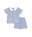 Lullaby Set Billings Blue Plaid Adam Short Set