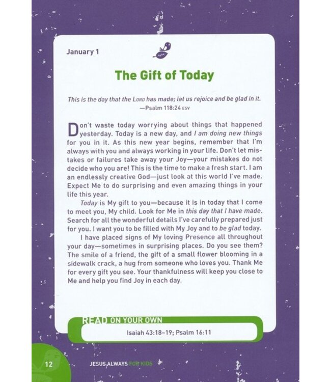 HarperCollins Jesus Always 365 Devotions For Kids
