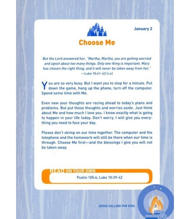Jesus Calling 365 Devotions for Kids - Boy