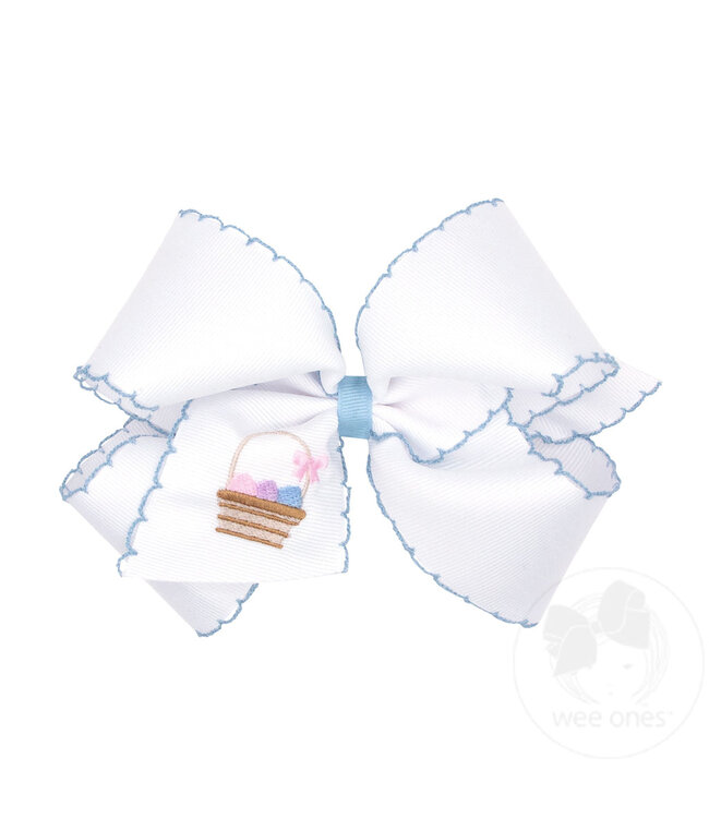 Wee Ones King Bow-EBK Easter Basket