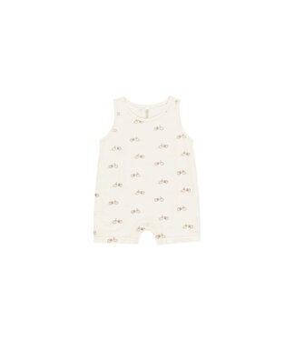 Rylee & Cru Ivory Bicycles Sleeveless One Piece