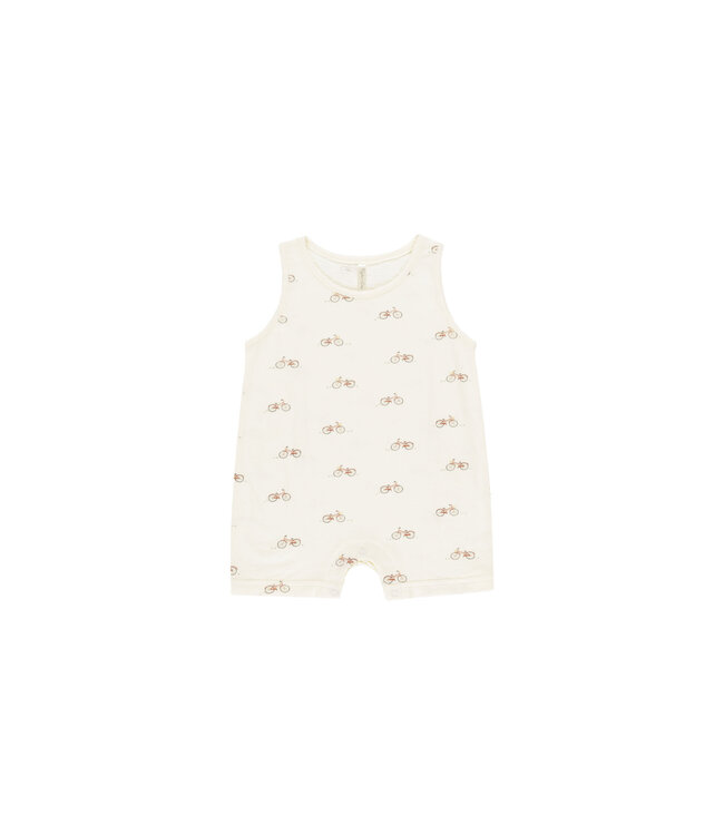 Rylee & Cru Ivory Bicycles Sleeveless One Piece
