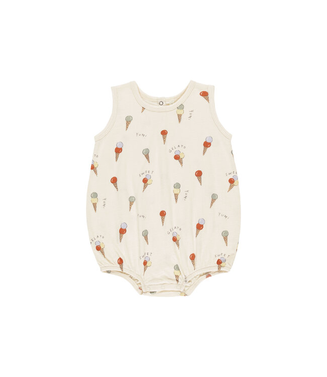 Rylee & Cru Natural Gelato Bubble Onesie
