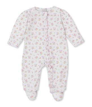 Kissy Kissy Rainbows Abloom Footie w/Zip
