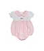 Luigi Lt. Pink/White Bubble Onesie Train