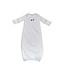 Luigi White/Red L/S Boys Baby Sack w/Airplane and Heart