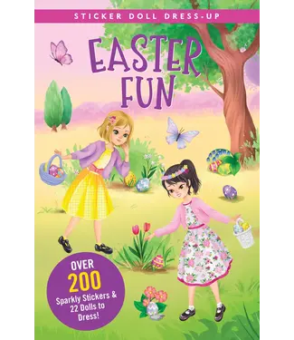 Peter Pauper Press Sticker Doll Dress Up Easter Fun