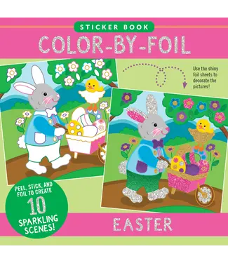 Peter Pauper Press Color By Foil Easter