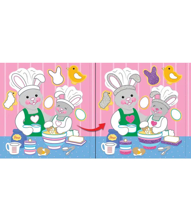 Peter Pauper Press Color By Foil Easter