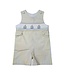 Blue/Yellow Stripe Smocked Sailboat Short Jon Jon