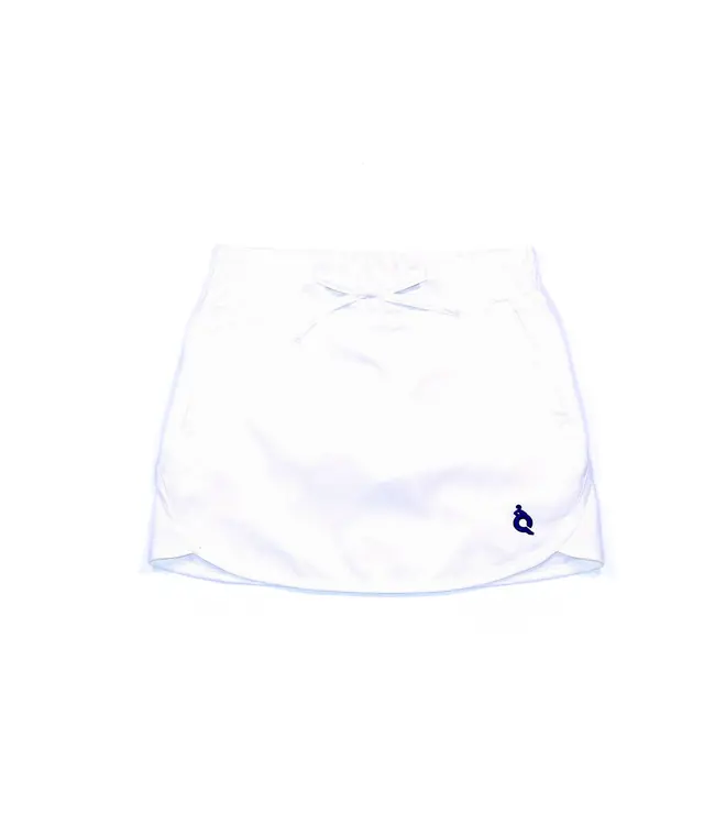 Blue Quail White Skort