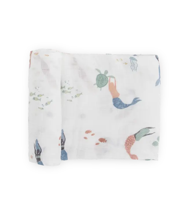 Little Unicorn Cotton Muslin Swaddle