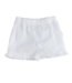 Funtasia Too White Seersucker Ruffle Shorts