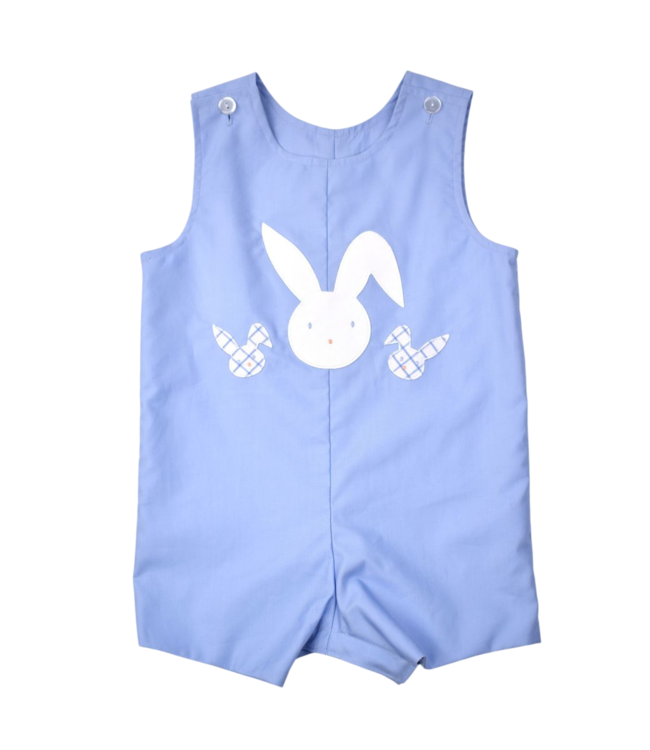 Funtasia Too Blue Bunnies/Duck Reversible Shortall