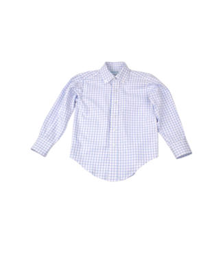 Funtasia Too Blue Check Button Down Shirt