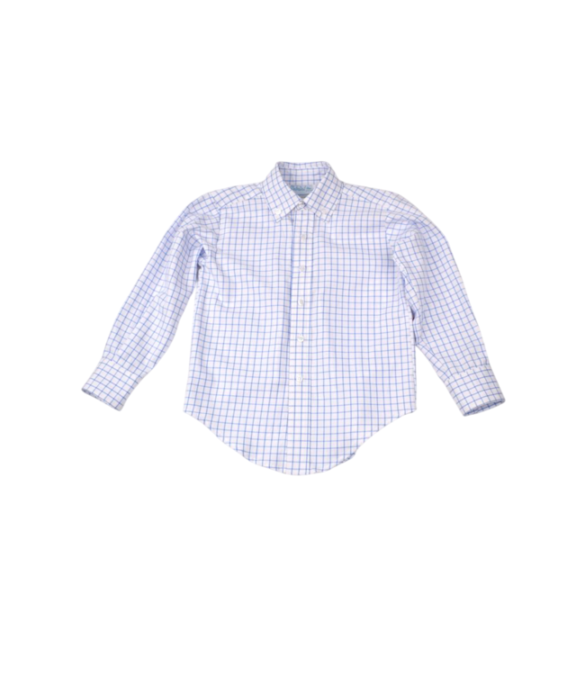 Funtasia Too Blue Check Button Down Shirt