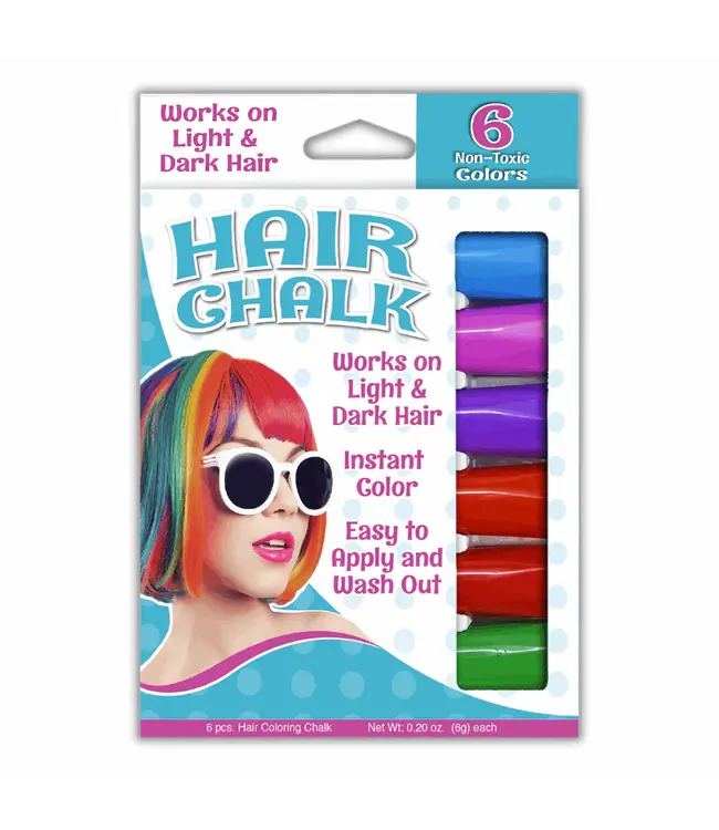 The Pencil Grip 6pc Hair Chalk