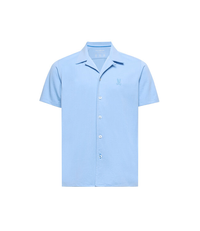 Psycho Bunny Bryan Camp Collar SS Shirt