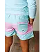 Swoon Baby Clothing Pink/Blue Swim Trunk