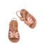 Mini Melissa Pearlish Brown/Pink Bloomy Sandal