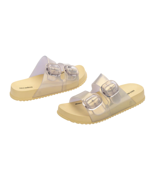 Mini Melissa Pearl Yellow Cozy Slide