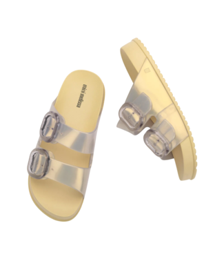 Mini Melissa Pearl Yellow Cozy Slide
