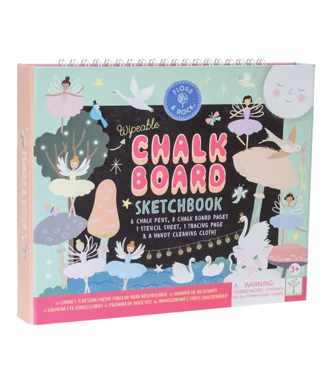 Floss & Rock Enchanted Chalkboard Sketchbook