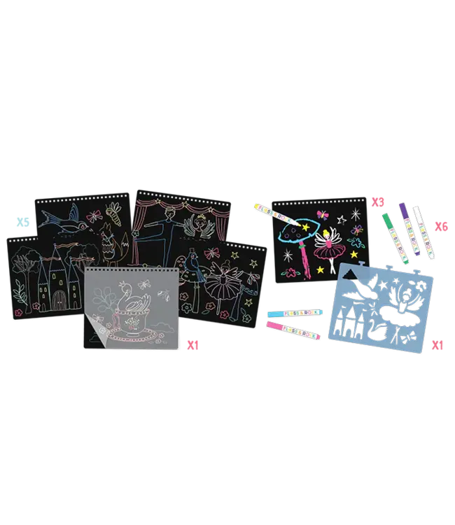 Floss & Rock Enchanted Chalkboard Sketchbook