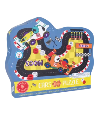 Floss & Rock 80 Pc. Puzzle- Cars