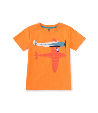 Tea Collection Stunt Plane Graphic Tee