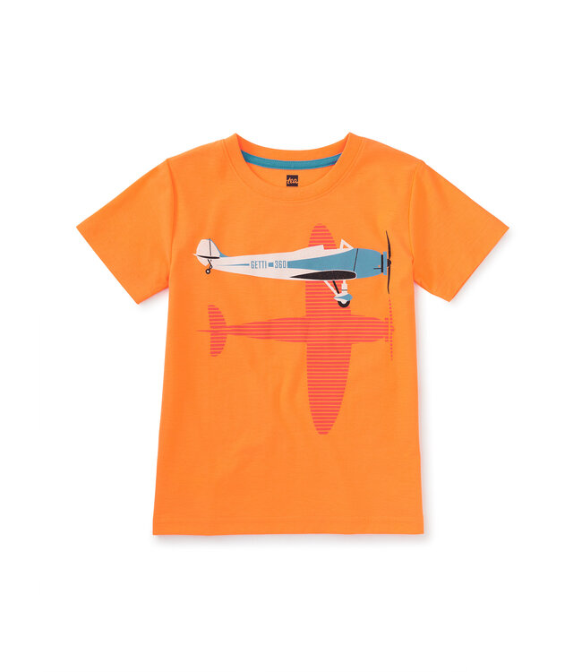 Tea Collection Stunt Plane Graphic Tee