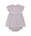 Question Everything Geranium Baby Dress