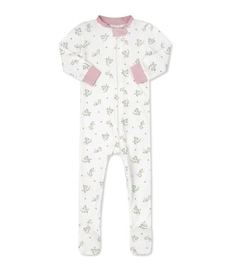 Lullaby Set Love You Bunches Once Upon a Time Footie-Pink