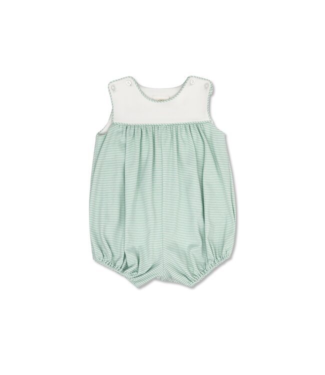 Lullaby Set Memphis Aqua Mini Stripe Charming Bubble