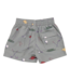 Pink Chicken Green Golf Tournament Swim Trunks