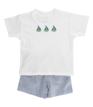 Bailey Boys Sailboat Trio Boys Short Set
