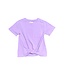 Paper Flower Orchid Bouquet Knot & Front Pocket T-Shirt
