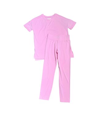 Paper Flower Romance Rose High Low Tunic Set w/Leggings