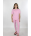 Paper Flower Romance Rose High Low Tunic Set w/Leggings